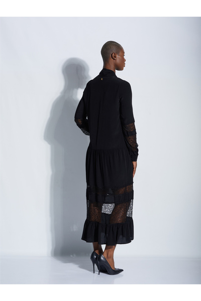 Trussardi Jeans Šaty pro ženy v černé barvě