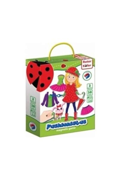 Roter Kafer Joc magnetic, Roter Kafer, 3 ani, multicolor