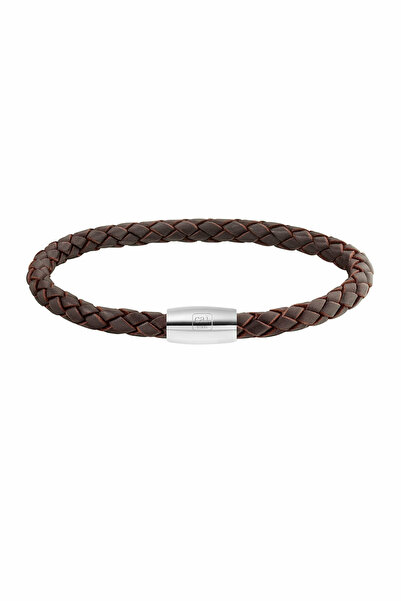 Caï Pánský náramek v hnědé barvě