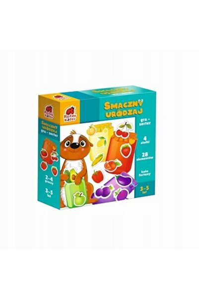 Roter Kafer Joc educativ Roter Kafer, Sortarea fructelor și legumelor, 4 borc...