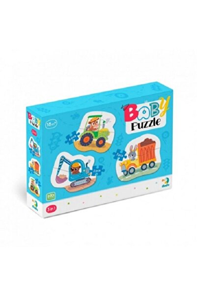 Dodo Puzzle 3-in-1 Transport, 4 pieces, 18 months
