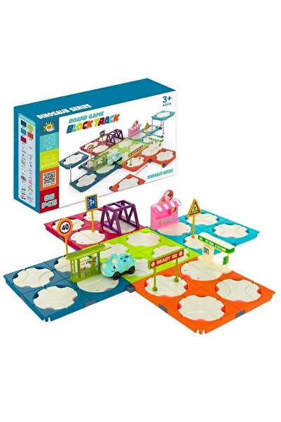 Import ProNice Constructor Import ProNice, Labirint de Autostradă, 85 de Piese, Multicolor