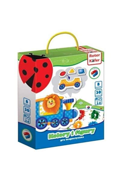 Roter Kafer Joc educațional magnetic cu culori și forme geometrice Roter Kafer