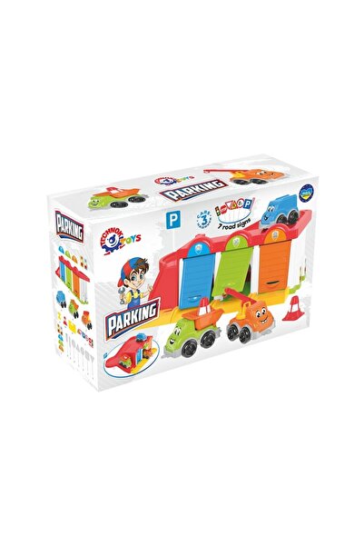 Technok Toys Parking by Technok with 3 cars and accessories