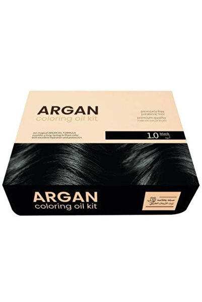 ARGAN صبغة بخلاصة زيت الأرغان الطبيعي - أسود 1.0