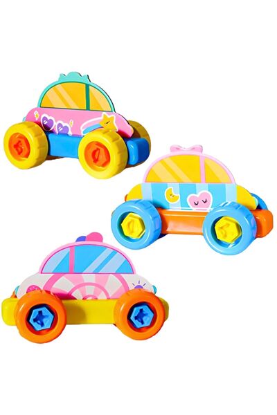 ProNice Constructor ProNice, Montessori, vehicles, multicolor