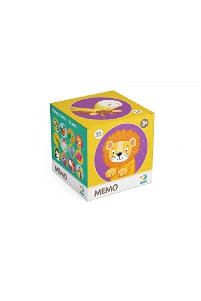 Dodo Mini Memo Game Wild Animals, 24 Pieces,