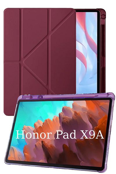 İncisoft Honor Pad X9A Compatible Case Smart Cover with Pen Compartment Stand Sleep Mode