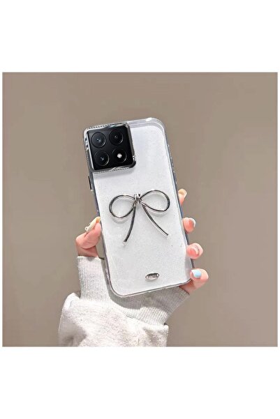 Pro Aksesuar Xiaomi Poco X6 Pro 5G Uyumlu Kılıf Metal Fiyonklu Silikon Kılıf ...