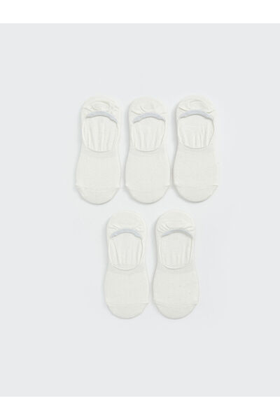 LC Waikiki Women's Plain Ballerina Socks 5-Pack