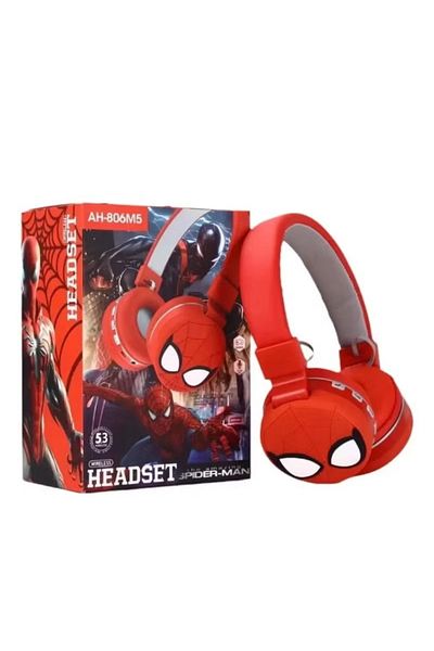 Toybox Spider-Man Wireless Headphones for Kids, Cute Bluetooth Headphones for Boys and Girls