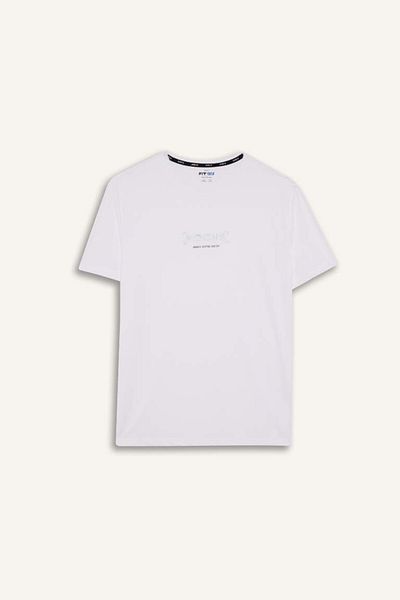 DeFacto New Season Defactofit Standard Fit Crew Neck Printed Short Sleeve T-Shirt