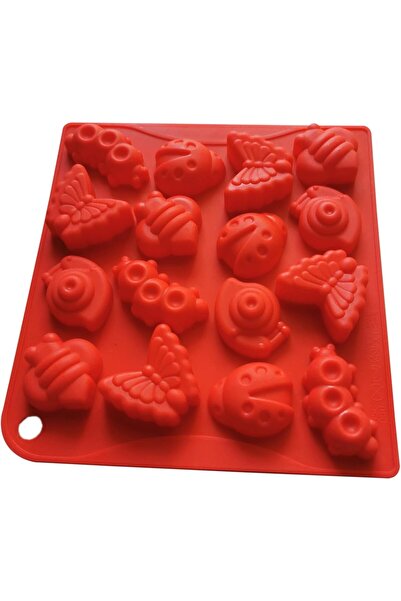 Generic Premium Garden Insects Silicone Baking Mold – 16 Cavities