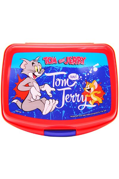 Sonic Prime High-Quality Rectangular Lunch Box for Kids – Red