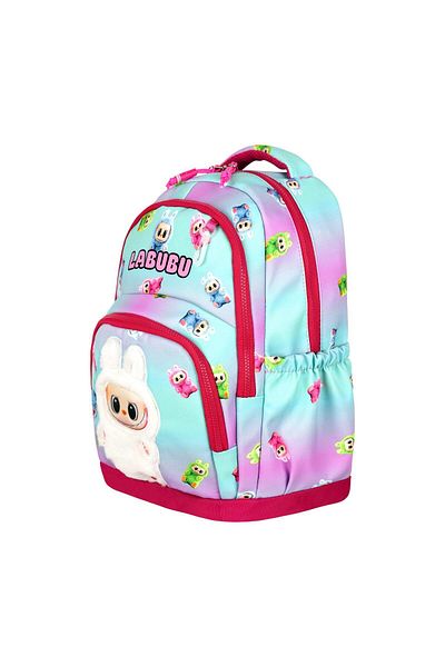 Bodmar Çanta Since 2023 Set ghiozdan pentru școală primară pentru fete cu model Labubu (GEANTĂ TERMICĂ Hrănire GEANTĂ PEN)