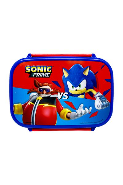 Sonic Prime The Hedgehog Leak-Proof Rectangular Lunch Box for Kids – Blue 765ml