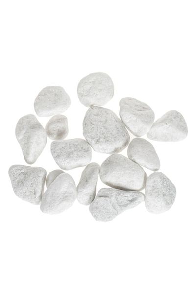 OEM Decorative White Stones, Size 3-5cm, Capacity 1kg