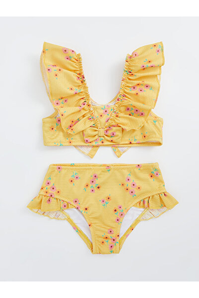 LC Waikiki Floral Baby Girl Bikini Set