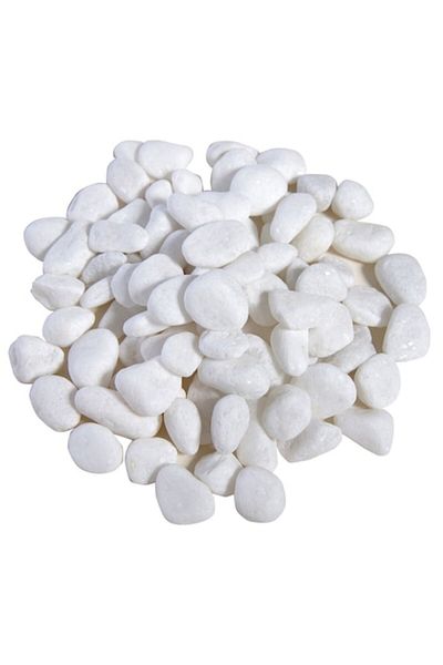 OEM Decorative White Stones, 1kg, Size 1-2 cm