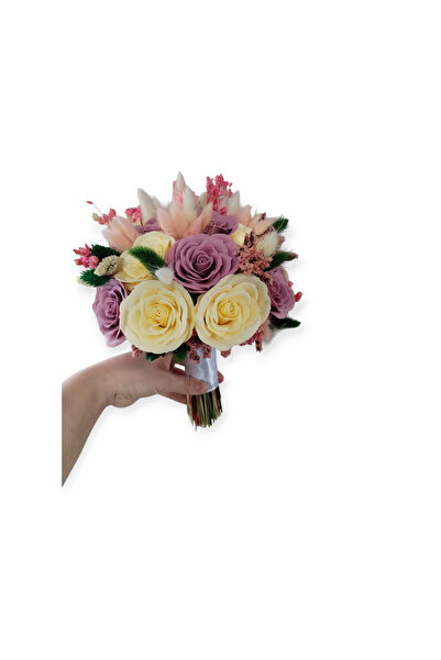 RAM Atelier buchet de mireasa sau de nasa, in nuanta de roz prafuit si alte combinatii