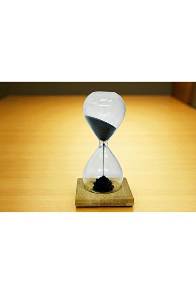 Kuzey Tacı Manyetik Kumlu Kum Saati (Manyetik Zaman Saati / Ferrofluid Hourgl...