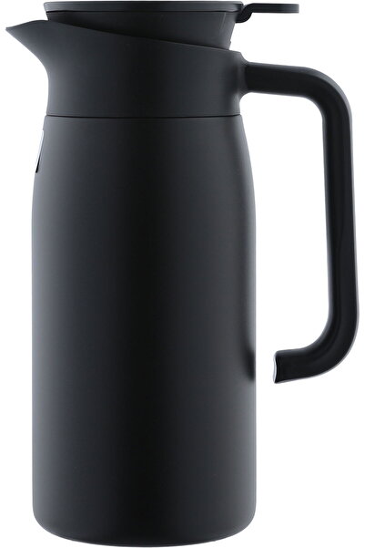 Alsaif Gallery Rana Al Saif Gallery Thermos, 1.5L, Inner Steel, Outer Steel, Touch Screen - Black