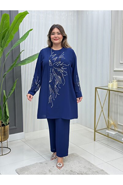 GK Stone Adhesive Tunic Suit