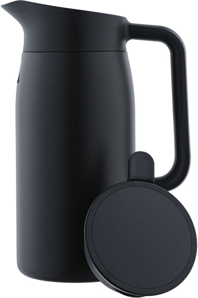 Alsaif Gallery Rana Al Saif Gallery Thermos, 1.5L, Inner Steel, Outer Steel, Touch Screen - Black