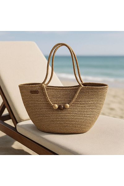 HEPSHOP Women's Knitted First Quality Hand Shoulder Bag