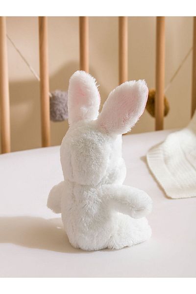 LC Waikiki Quality Parts from Celebi Store |   White Plush Filled Rabbit Doll Throw Pillow 36 cm