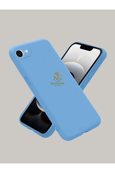 Massemr Apple iPhone 16E Compatible Nano Velvet Lined Matte Silicone Case Shock Absorbing Luxury Protection