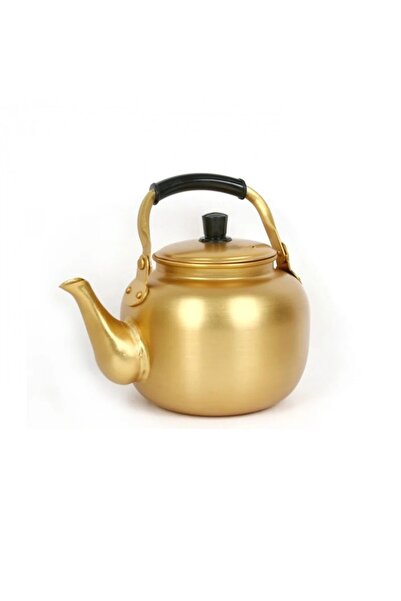 Dania Original Korean-made, high-quality, yellow aluminum tea kettle for all uses, 4-liter capacity