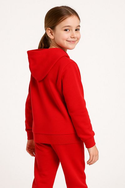 Let's Wear Labubu Mom Premium for Girls 3St Yarn Compact Sweatshirt Tracksuit Set - 2 Piece Sportswear Set