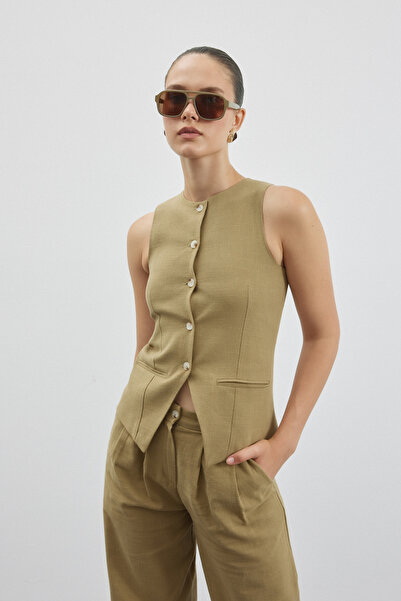 DAZEMADE Fame Keten Yelek