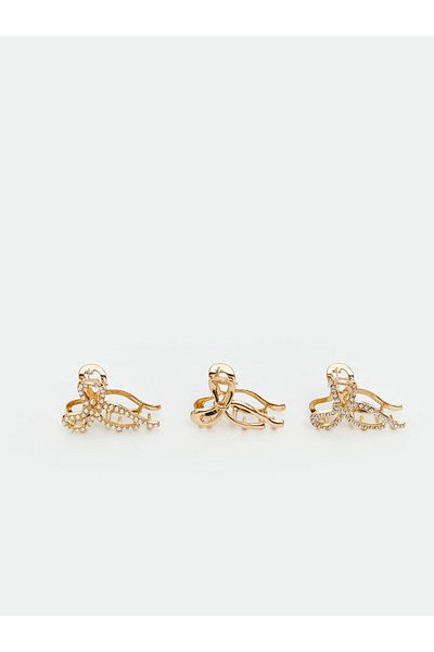 LC Waikiki Quality Parts from Celebi Store |   Mixed Bow Detailed Women's Latch Buckle
