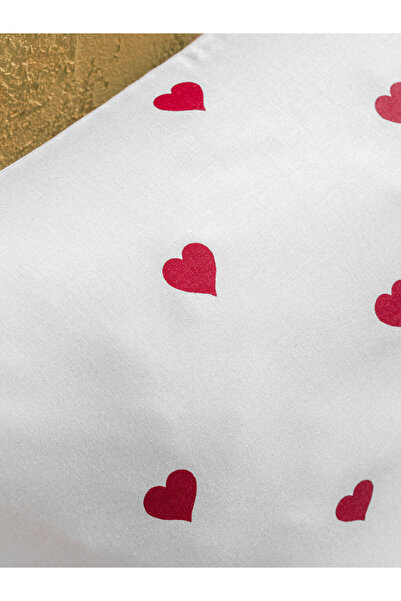 LC Waikiki Leave Your Style with Us | Heart Printed Single Duvet Cover Set