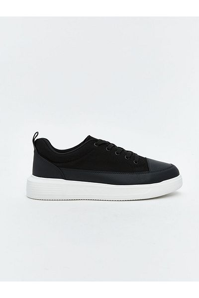 LC Waikiki Quality Parts from Celebi Store |   Black Lace-Up Men's Sports Shoes