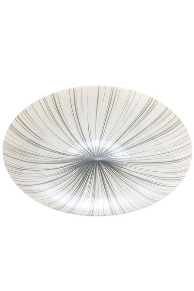 SMARTER Plafoniera LED Hipno 05-886, 36 W, lumina neutra, alb + gri, modern