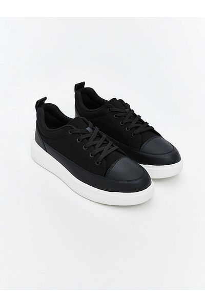 LC Waikiki Quality Parts from Celebi Store |   Black Lace-Up Men's Sports Shoes