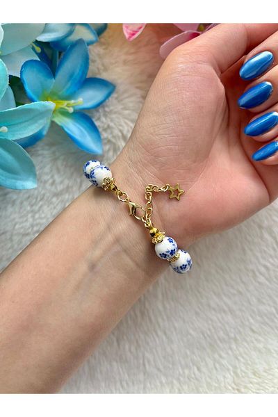 Beykan handmade Porcelain Garden Bracelet
