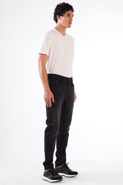Dufy ΜΑΥΡΟ ΑΝΔΡΙΚΟ ΠΑΝΤΕΛΟΝΙ - SLIM FIT
