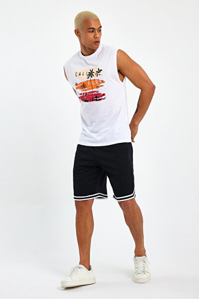 Superlife Superlife Men's Crew Neck Regular Fit Printed T-Shirt Spr23At341