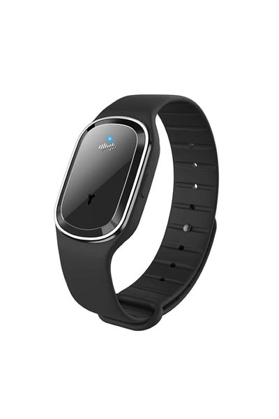 EMATTERIO Brățară Anti-Țânțari cu Ultrasunete și Ceas Digital, Încărcare USB Rapidă și Rezistentă la Apă