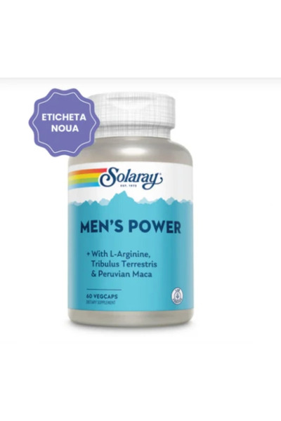 Solaray Men's Power Solaray, 60 capsule, Secom