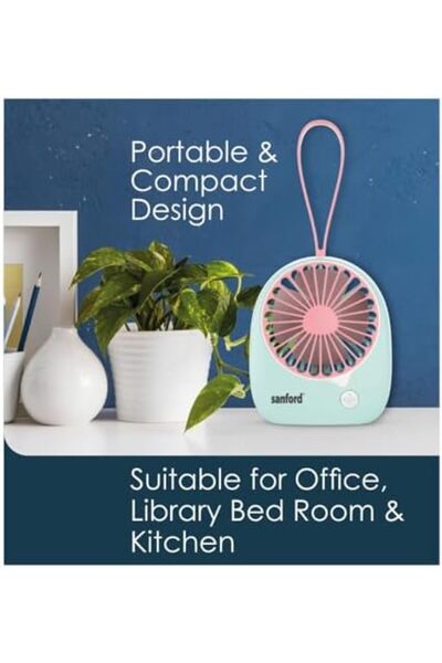 Sanford Small Rechargeable Fan SF6653MFN