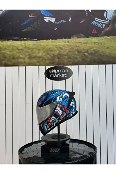 MTS Full Face Kask MYTH BLUE