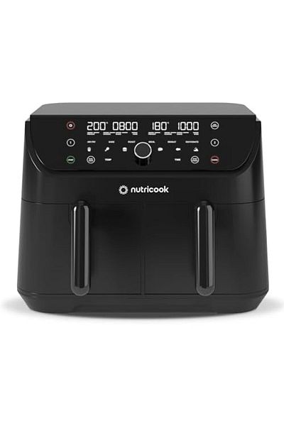 Nutricook Air Fryer Duo 2, 8.5L Independently Controlled Dual Baskets