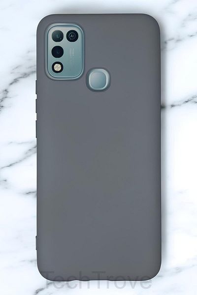 TechTrove Infinix Hot 10 Play & Infinix Hot 11 Play Case Inside Velvet Soft Silicone Launch Cover
