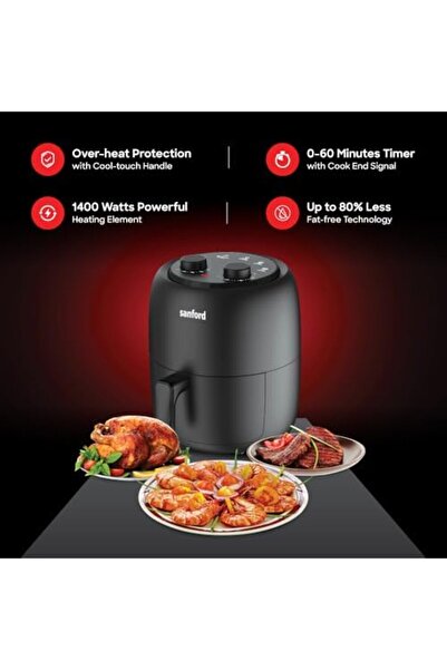 Sanford SF2457AF Manual Air Fryer 3.5L, 1400W