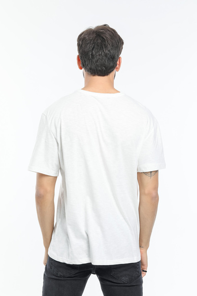 Superlife Ανδρικό μπλουζάκι με λαιμόκοψη Superlife Standard & Regular Fit SPR22TS110